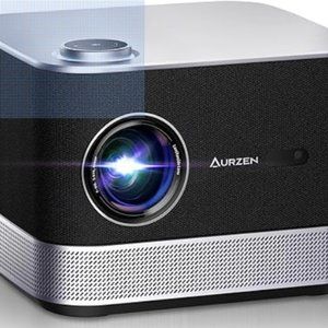 NWT AURZEN BOOM 03 Smart Projector Movie WiFi Bluetooth all in 1 outdoor indoor